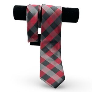 Alexander Julian Colours Tie‎ Gingham Check Plaid Vibrant Bright Statement Bold
